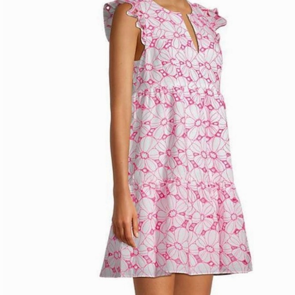 Lilly Pulitzer Keila Floral Mini Dress Size 4 NWOT - Picture 3 of 12